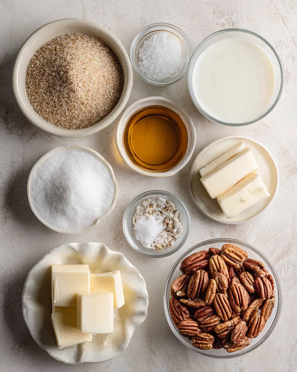 Ingredients for Irresistible Vanilla Pecan Pralines Recipe You Have to Try