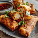 Spice Up Your Snack Time with Irresistible Voodoo Egg Rolls - Featured Image