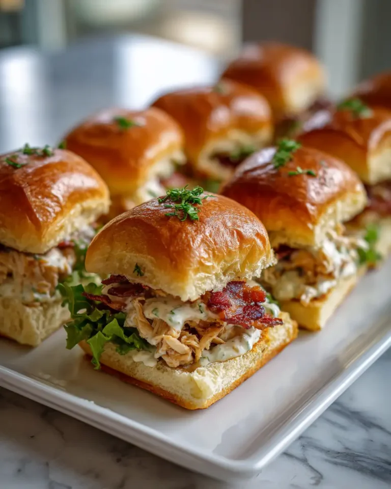 Irresistible Chicken Bacon Ranch Sliders That Will Steal the Show - Featured Image