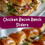 Irresistible Chicken Bacon Ranch Sliders That Will Steal the Show