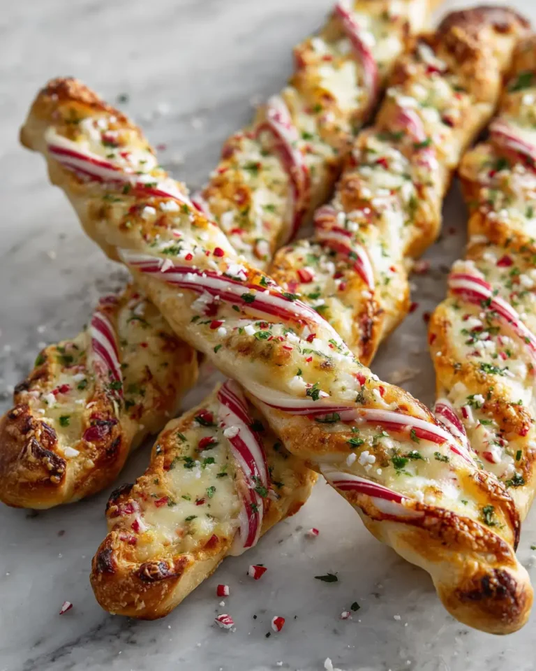 Festive Candy Cane Pizza Breadsticks That Will Sweeten Your Holiday Feast - Featured Image