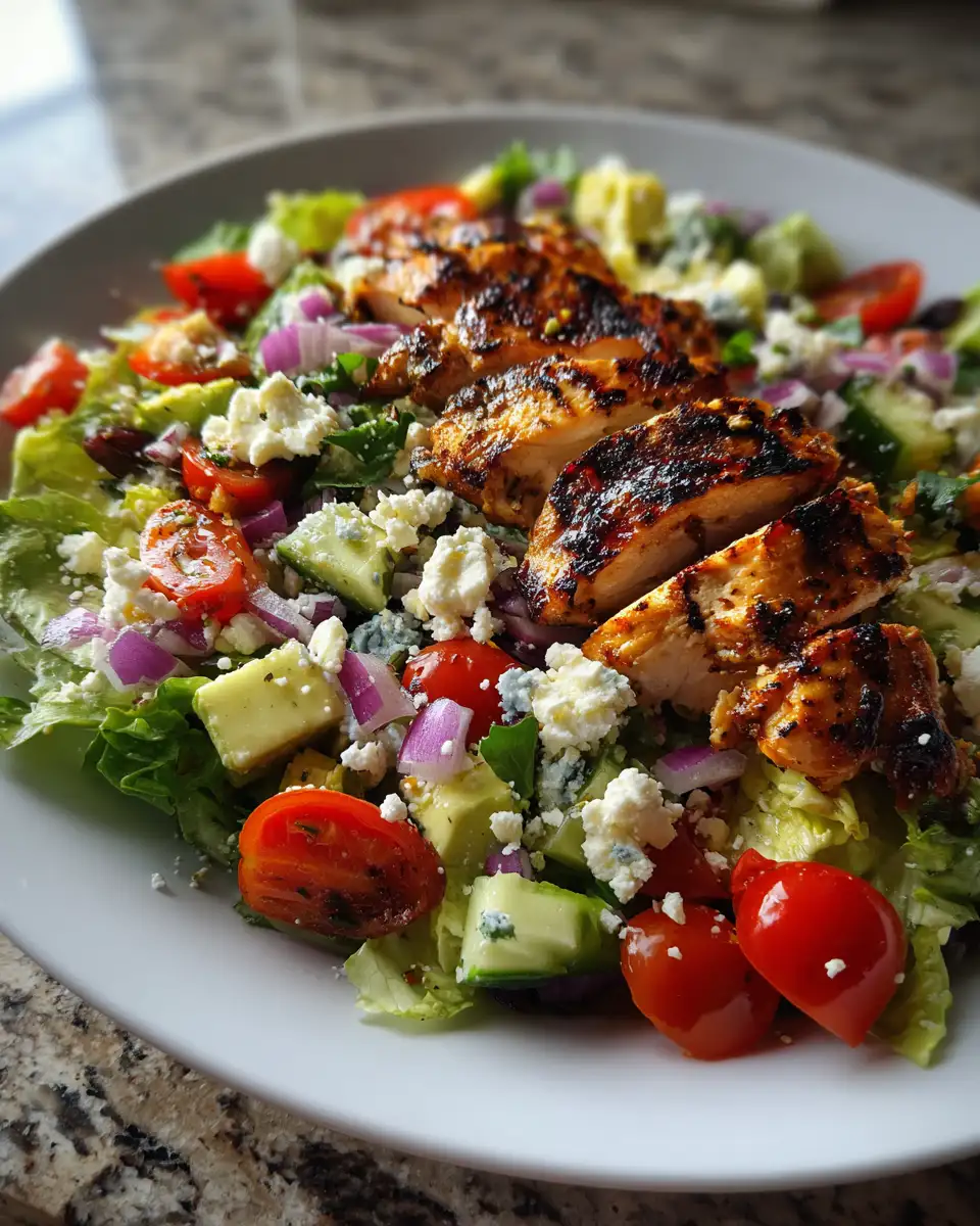 Final dish - The Ultimate Grilled Chicken Salad Cookbook for Fresh and Flavorful Meals