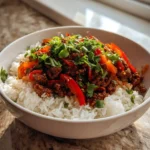 Spice Up Dinner with a Fiery Ground Beef Hot Honey Bowl - Featured Image