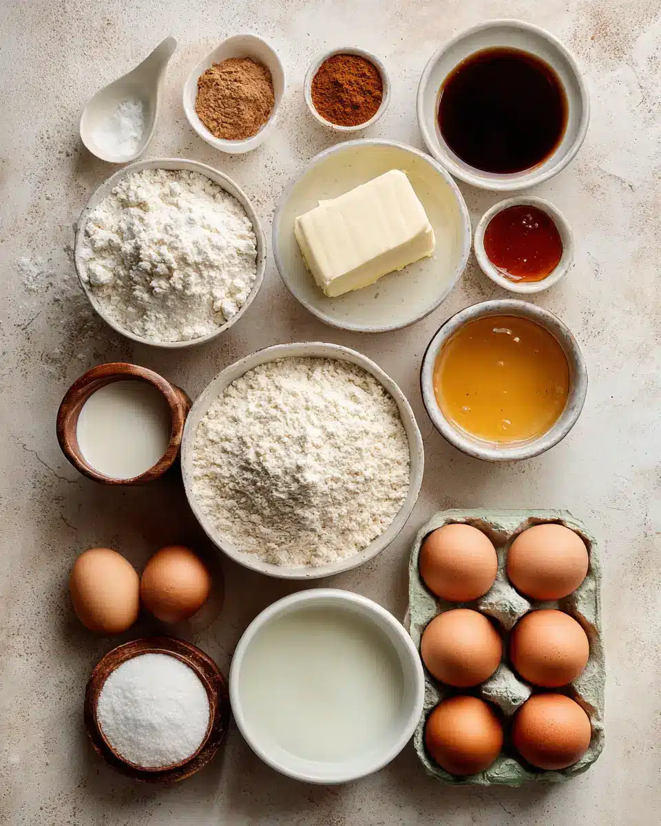 Ingredients for Irresistible Maple Donut Bars That Will Sweeten Your Day