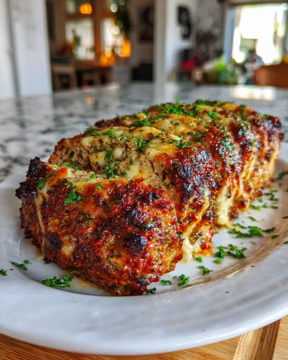 Mouthwatering Garlic Parmesan Meatloaf Recipe That Will Steal the Show - Featured Image