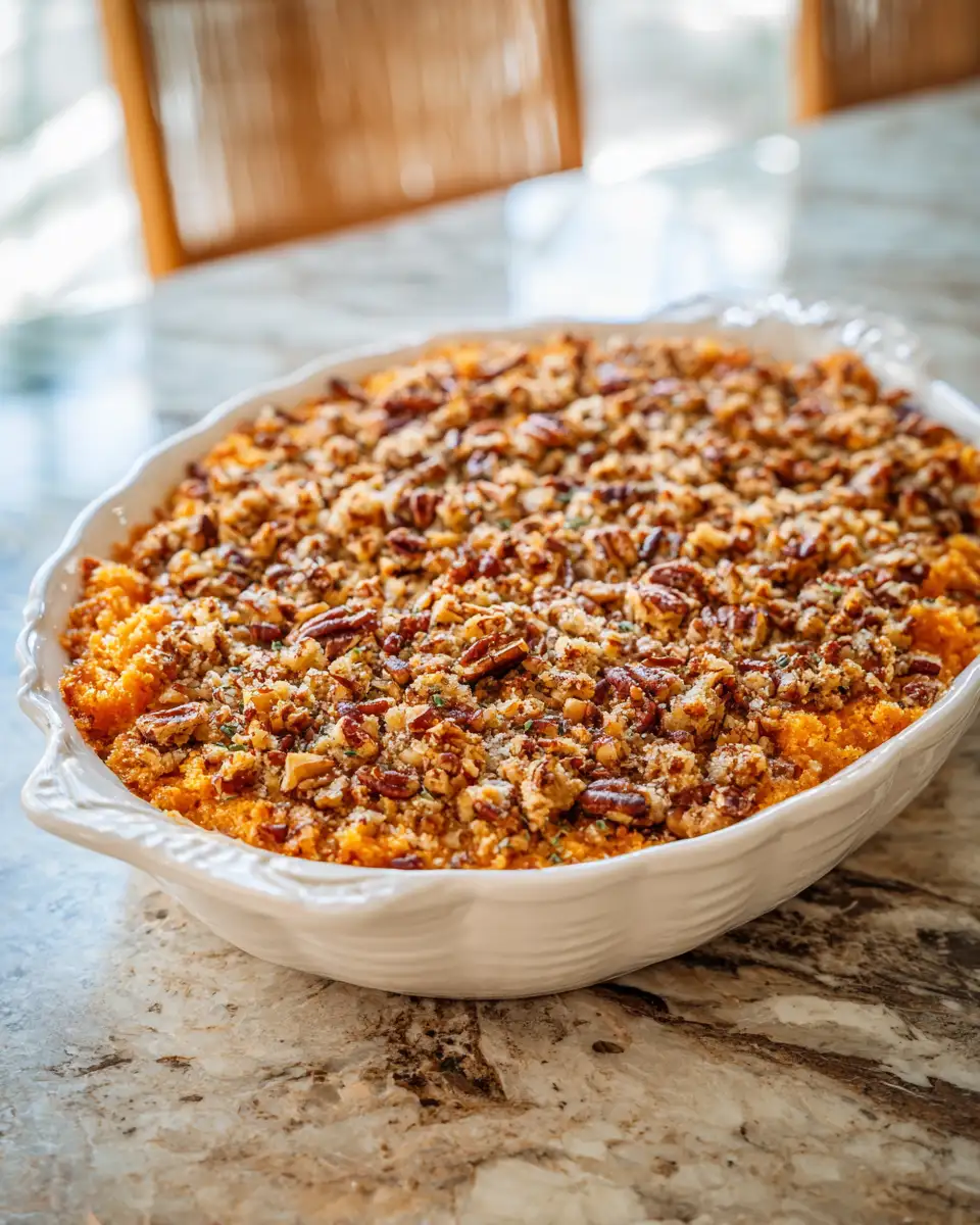 Final dish - Irresistible Pioneer Woman Sweet Potato Crunch Casserole Recipe You Need to Try