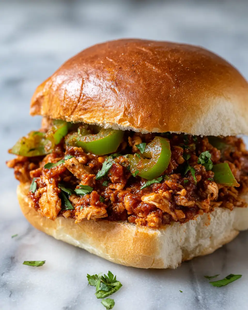 Ingredients for Fiery Flavor Explosion Spicy Cajun Chicken Sloppy Joes Recipe