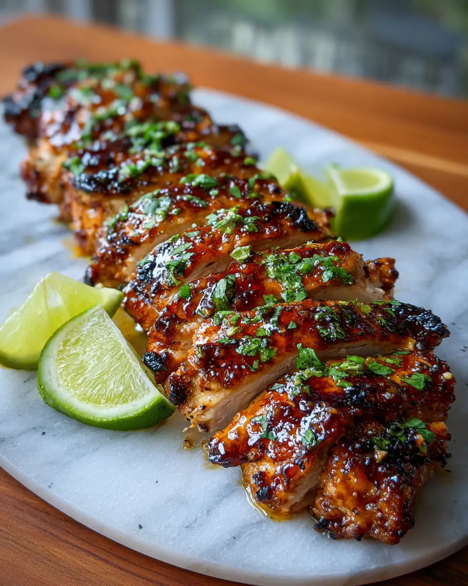 Final dish - Irresistible Tangy Honey Lime Chicken Recipe You Have to Try