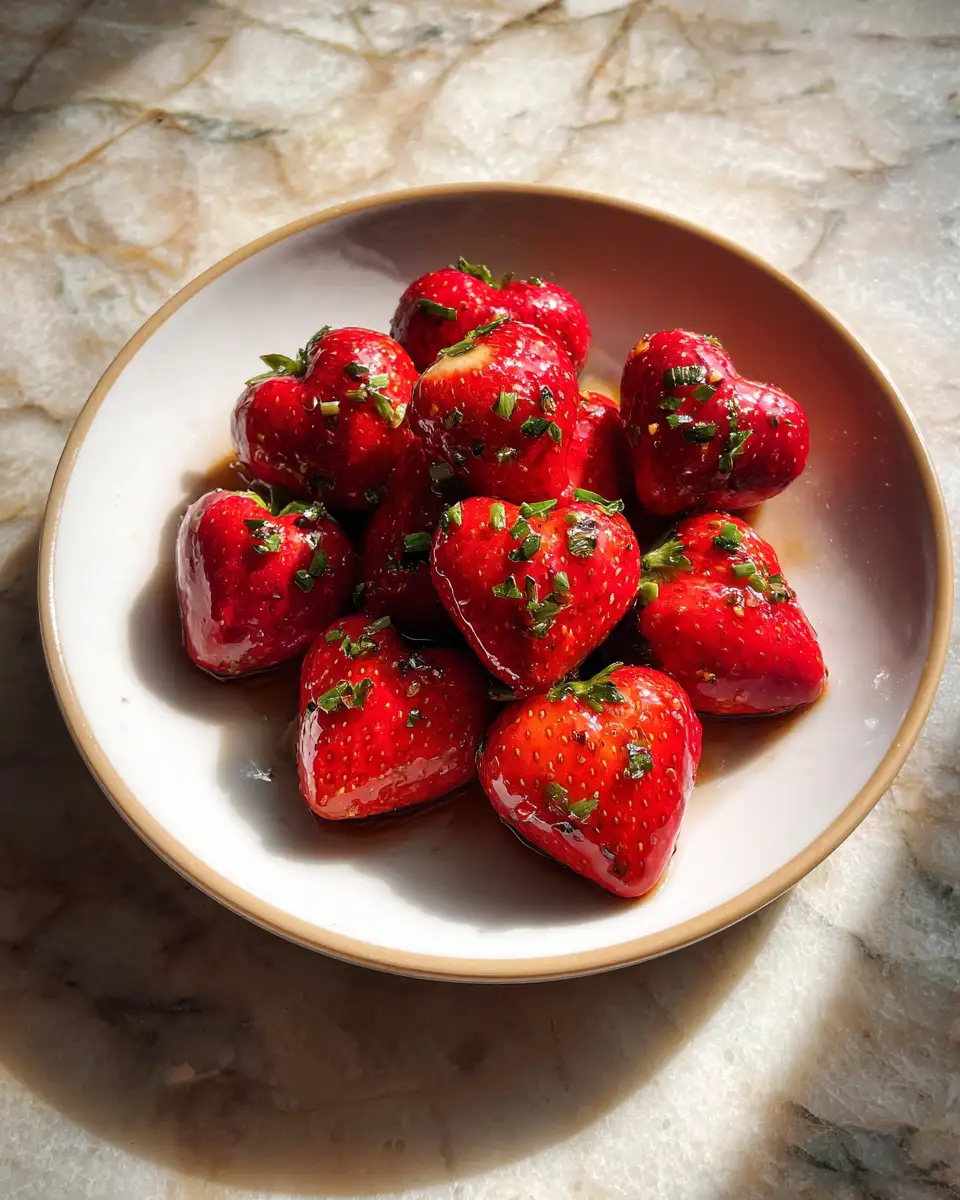 Final dish - Irresistible Deviled Strawberry Hearts That Will Steal Your Heart