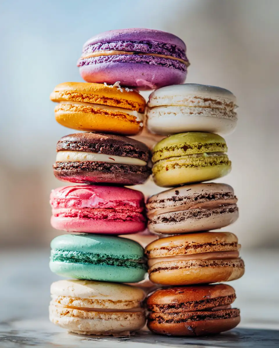 Irresistible Kissable Macaron Stack That Melts Hearts - Featured Image