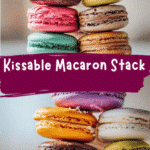 Irresistible Kissable Macaron Stack That Melts Hearts