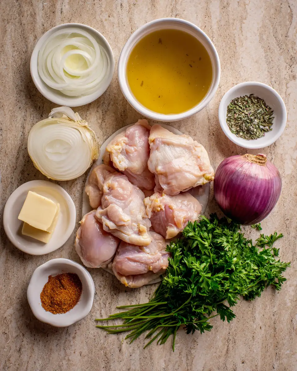 Ingredients for The Ultimate Melt in Your Mouth Chicken Bake Recipe You Need to Try