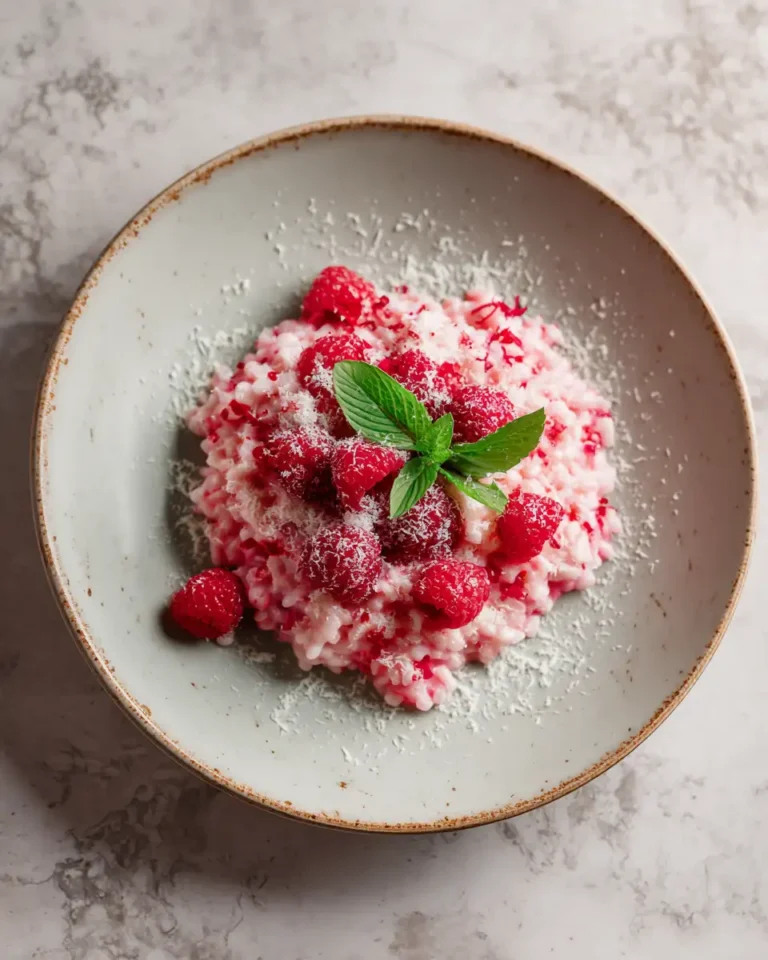 Indulge in the Creamy Delight of Raspberry Rose Risotto - Featured Image