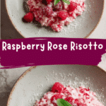 Indulge in the Creamy Delight of Raspberry Rose Risotto