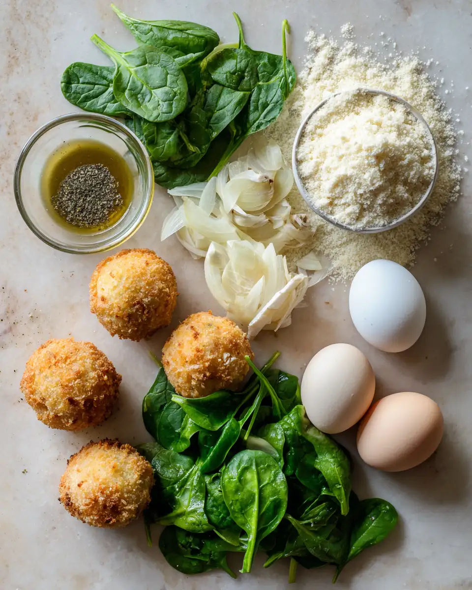 Ingredients for Irresistible Spinach and Ricotta Balls You Have to Try